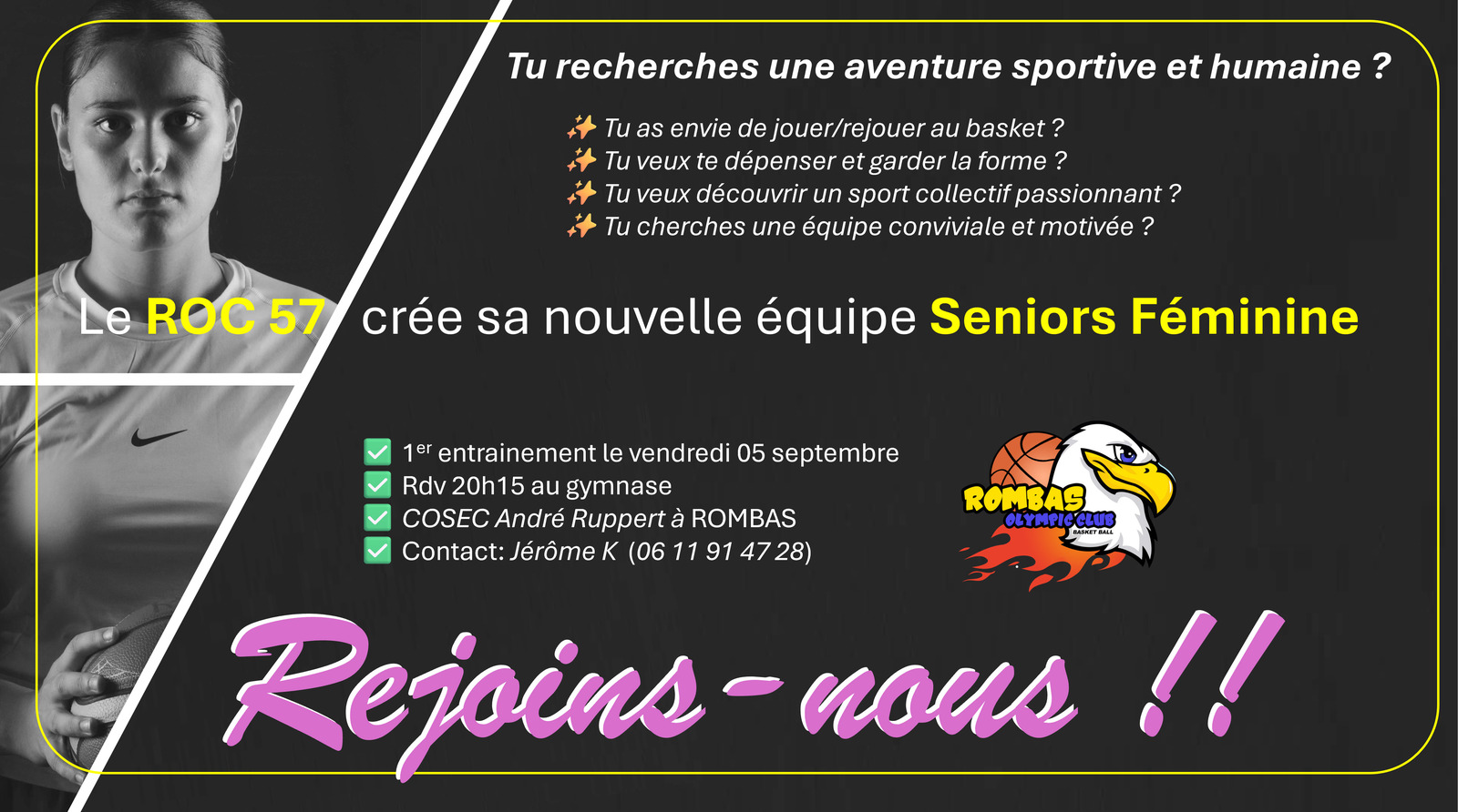 Rejoins-nous ! Nouvelle équipe !!