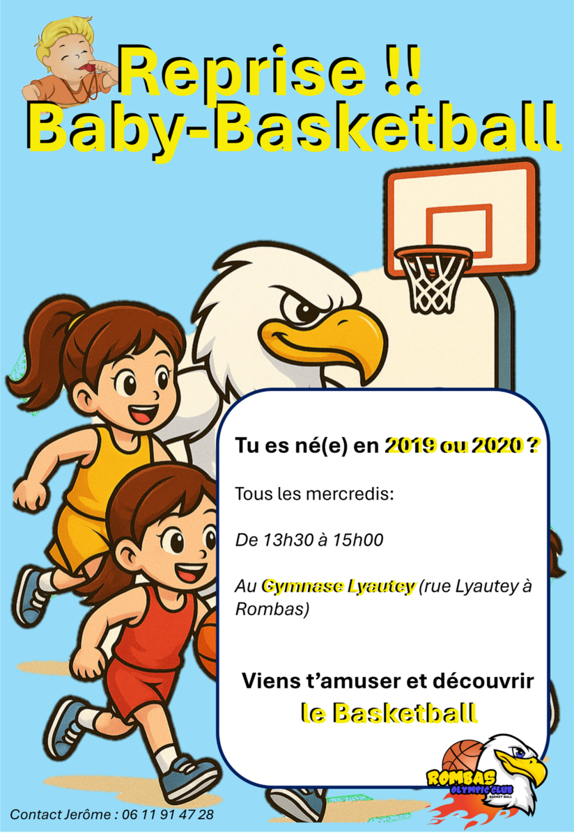 Entrainement Baby Basket