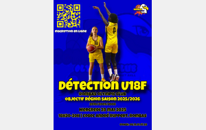 Détection Féminine U15 &amp; U18 